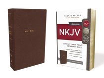 NKJV Reference Bible Compact Large Print Brown (Red Letter Edition) NKJV Reference Bible Compact Large Print Brown (Red Letter Edition)