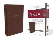 NKJV Deluxe Thinline Reference Bible Brown (Red Letter Edition) NKJV Deluxe Thinline Reference Bible Brown (Red Letter Edition)
