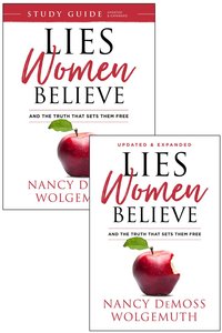 Lies Women Believe and Study Guide For Lies Women Believe (2 Book Set) Lies Women Believe and Study Guide For Lies Women Believe (2 Book Set)