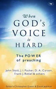 When Gods Voice is Heard When Gods Voice is Heard