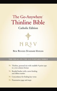 NRSV Go-Anywhere Thinline Catholic Edition Black NRSV Go-Anywhere Thinline Catholic Edition Black