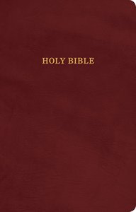 KJV Gift and Award Bible Burgundy (Red Letter Edition) KJV Gift and Award Bible Burgundy (Red Letter Edition)
