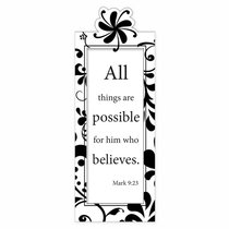 Bookmark Magnetic: All Things Are Possible... Bookmark Magnetic: All Things Are Possible...