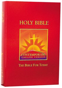 CEV Bible For Today Burgundy CEV Bible For Today Burgundy